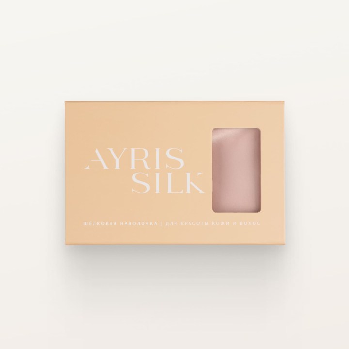 Наволочка 40х60 для подушки детского размера из фирменного шёлка